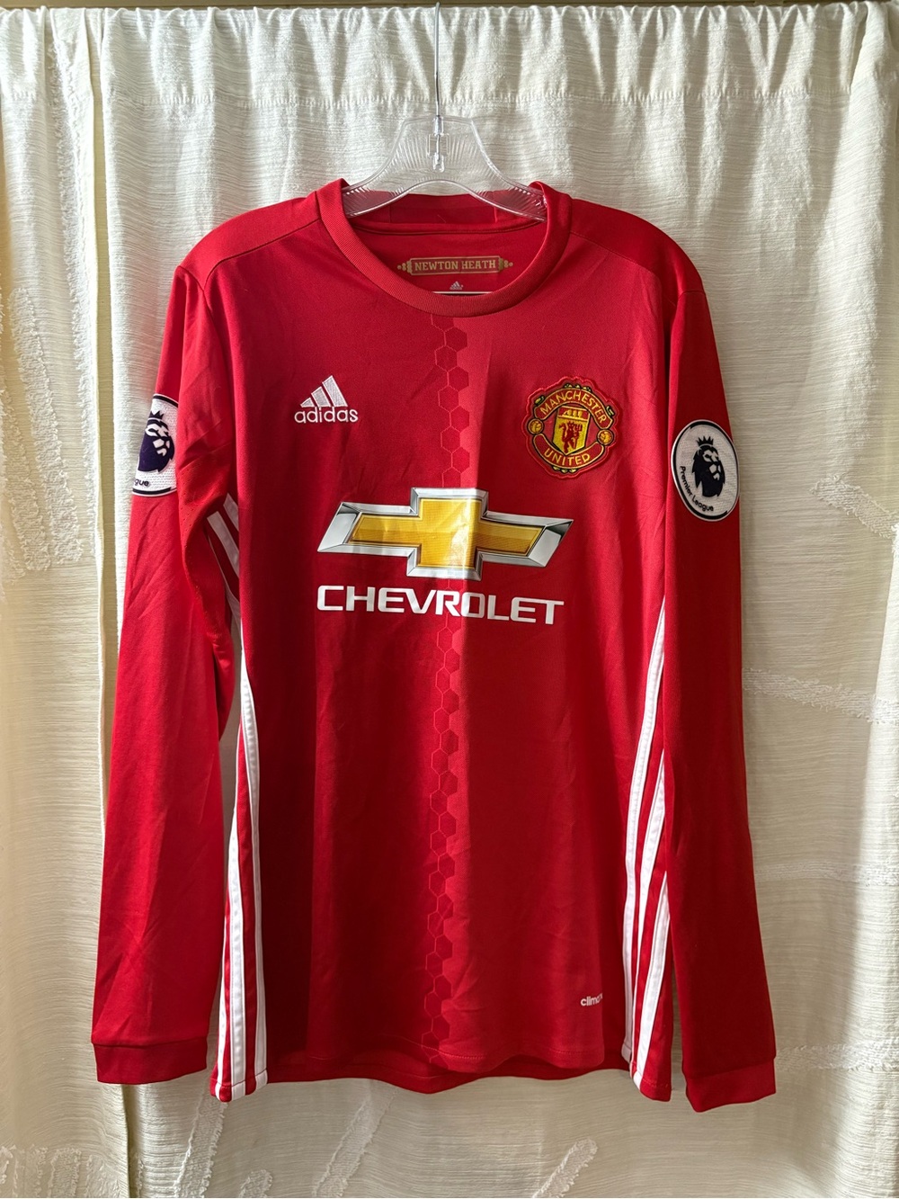 adidas Paul Pogba Manchester United Long Sleeve Football Jersey